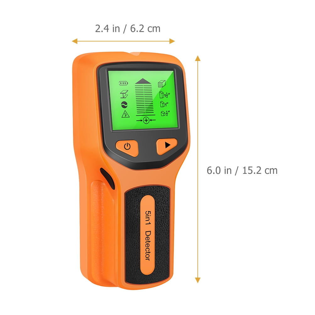SWETRACE 1Pcs Orange ABS Wall Stud Detector for Detecting Electrical Wires in Walls with Internal Sensor V1189-LWWAL-20260327-03643