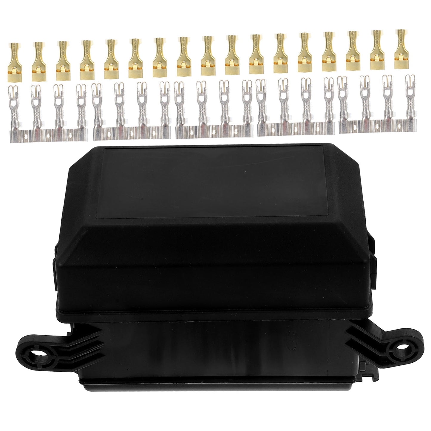 SWETRACE Black Rectangular Fuse Relay Box with Sturdy Design for Automotive Relay 1Pcs V1189-LWWAL-20260327-03645
