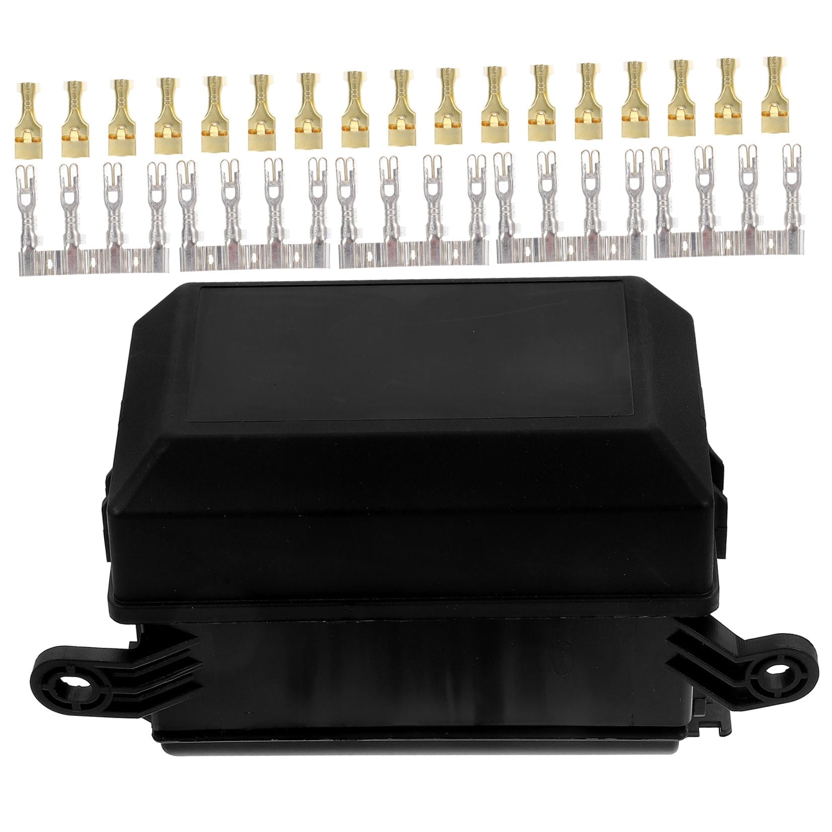 SWETRACE Black Rectangular Fuse Relay Box with Sturdy Design for Automotive Relay 1Pcs V1189-LWWAL-20260327-03645