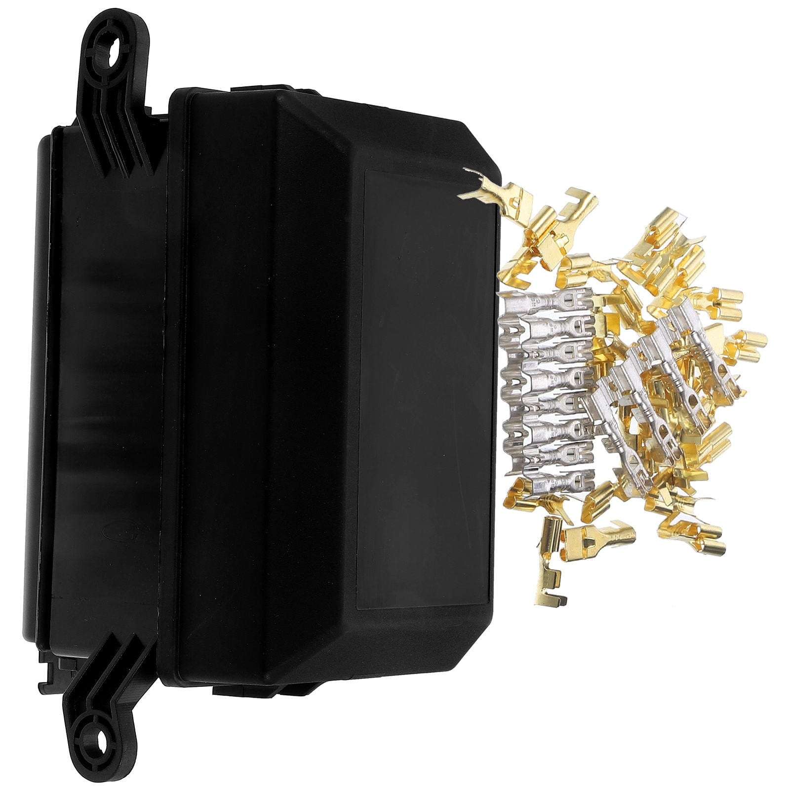 SWETRACE Black Rectangular Fuse Relay Box with Sturdy Design for Automotive Relay 1Pcs V1189-LWWAL-20260327-03645