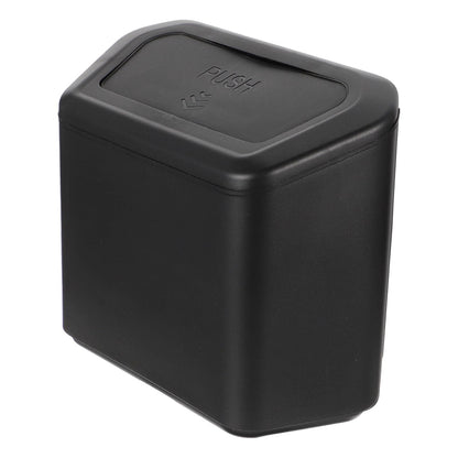 SWETRACE 1Set Trash Holder for Car Rectangular Black Plastic with for Drivers V1189-LWWAL-20260327-03650