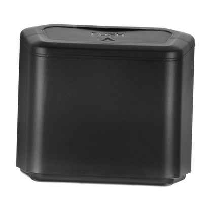 SWETRACE 1Set Trash Holder for Car Rectangular Black Plastic with for Drivers V1189-LWWAL-20260327-03650