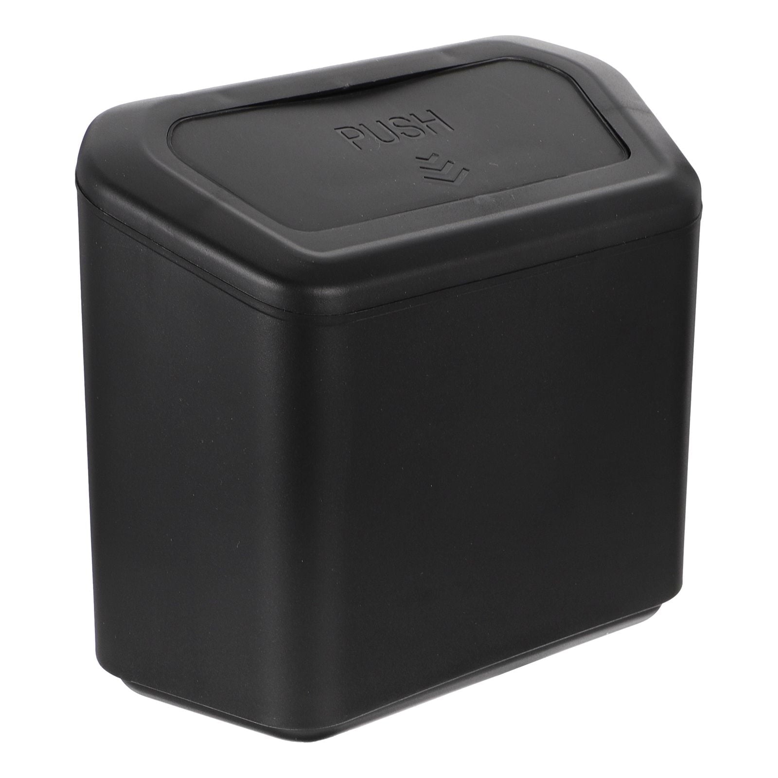 SWETRACE 1Set Trash Holder for Car Rectangular Black Plastic with for Drivers V1189-LWWAL-20260327-03650