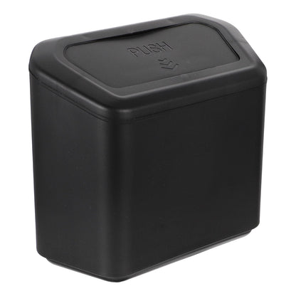 SWETRACE 1Set Trash Holder for Car Rectangular Black Plastic with for Drivers V1189-LWWAL-20260327-03650