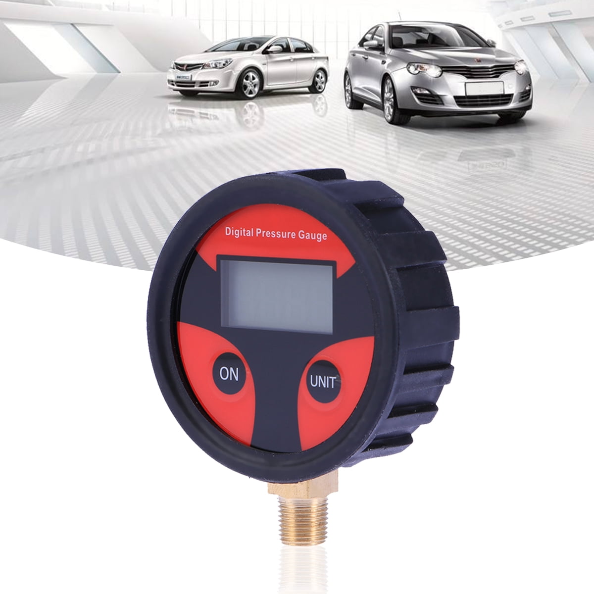 SWETRACE Car Air Pressure Gauge Digital Technology 1Set 2.3x0.9x0.9in V1189-LWWAL-20260327-03654