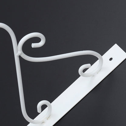 SWETRACE Outdoor Hanging Bracket Flower Basket Hanging Hook Iron 1 Piece V1189-LWWAL-20260327-03659