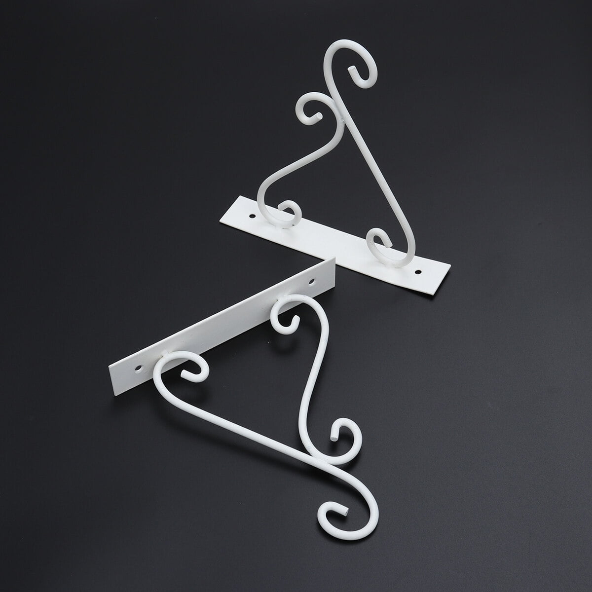 SWETRACE Outdoor Hanging Bracket Flower Basket Hanging Hook Iron 1 Piece V1189-LWWAL-20260327-03659