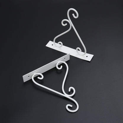 SWETRACE Outdoor Hanging Bracket Flower Basket Hanging Hook Iron 1 Piece V1189-LWWAL-20260327-03659