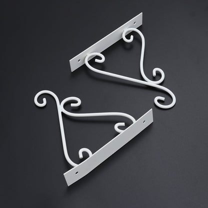 SWETRACE Outdoor Hanging Bracket Flower Basket Hanging Hook Iron 1 Piece V1189-LWWAL-20260327-03659