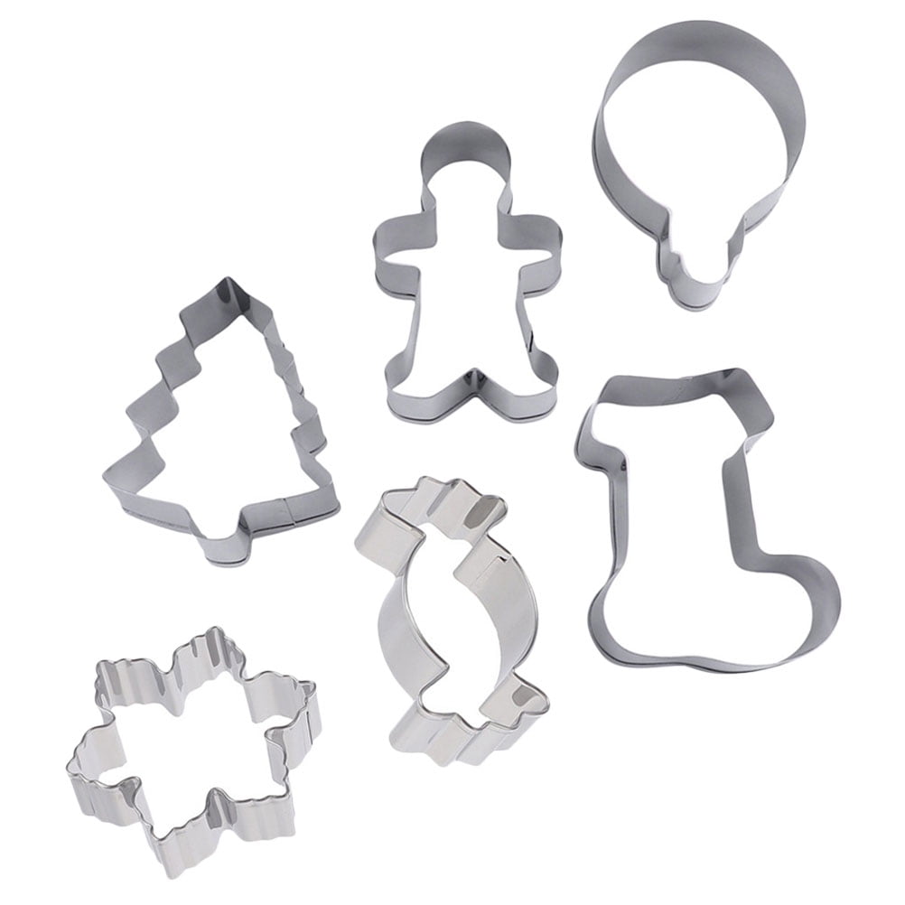 SWETRACE Biscuit Molds Baking Molds 6Pcs 2.36X3.14X1.18in V1189-LWWAL-20260327-03665