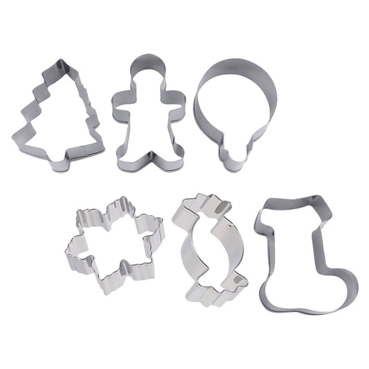 SWETRACE Biscuit Molds Baking Molds 6Pcs 2.36X3.14X1.18in V1189-LWWAL-20260327-03665
