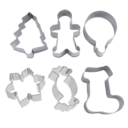 SWETRACE Biscuit Molds Baking Molds 6Pcs 2.36X3.14X1.18in V1189-LWWAL-20260327-03665