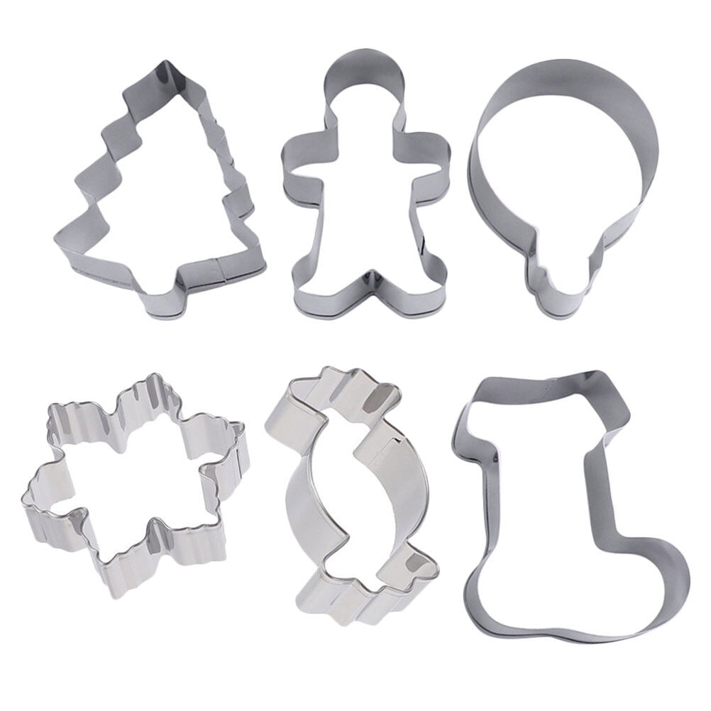SWETRACE Biscuit Molds Baking Molds 6Pcs 2.36X3.14X1.18in V1189-LWWAL-20260327-03665