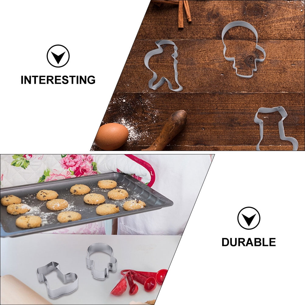 SWETRACE Biscuit Molds Baking Molds 6Pcs 2.36X3.14X1.18in V1189-LWWAL-20260327-03665