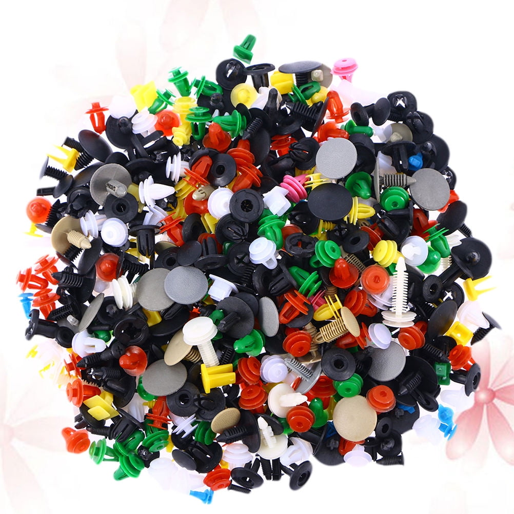 SWETRACE 500 Pcs Retainer Clips Automotive for Car Fasteners Clips Nylon V1189-LWWAL-20260327-03667