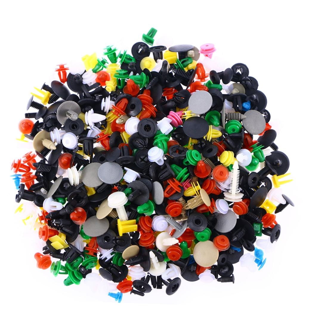 SWETRACE 500 Pcs Retainer Clips Automotive for Car Fasteners Clips Nylon V1189-LWWAL-20260327-03667