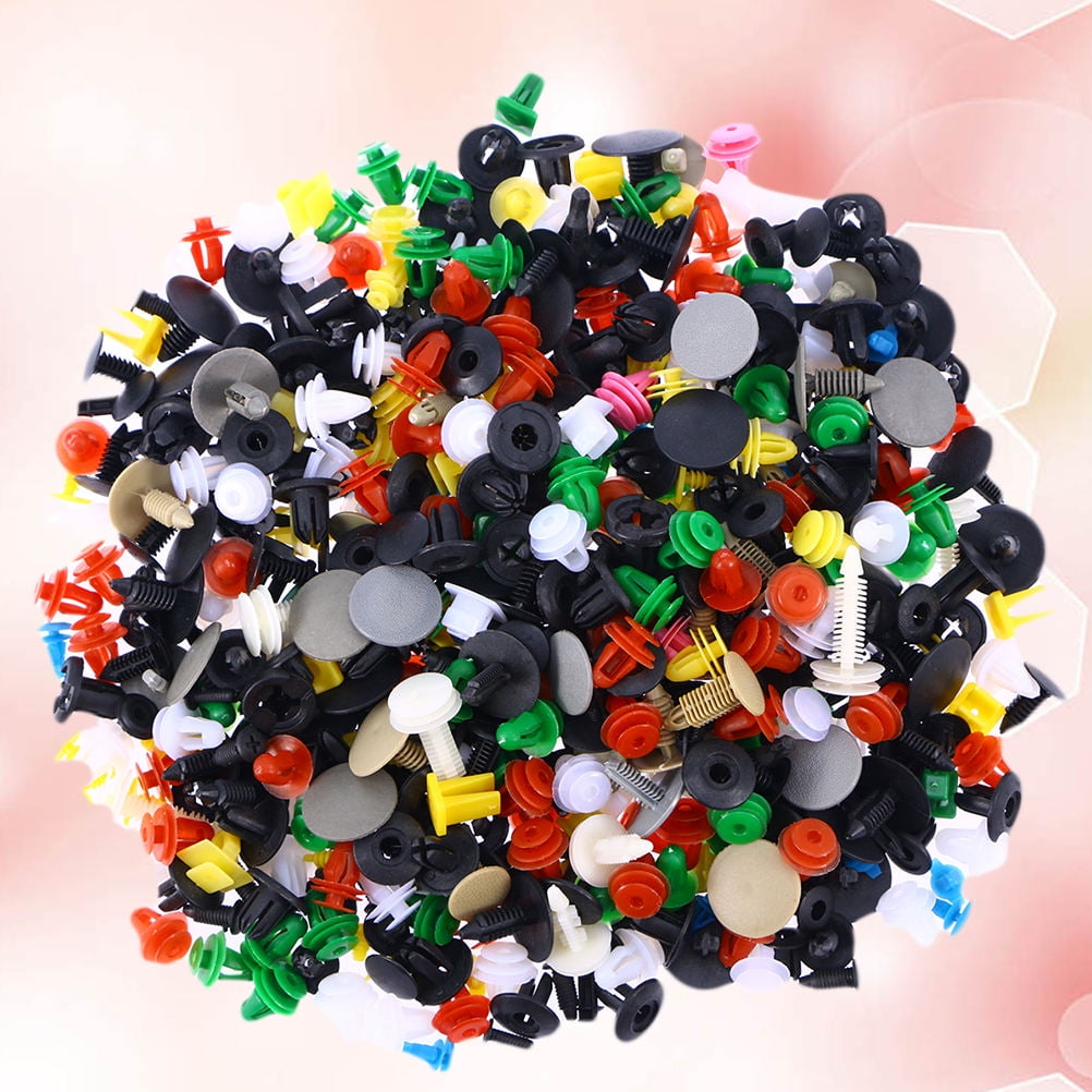 SWETRACE 500 Pcs Retainer Clips Automotive for Car Fasteners Clips Nylon V1189-LWWAL-20260327-03667