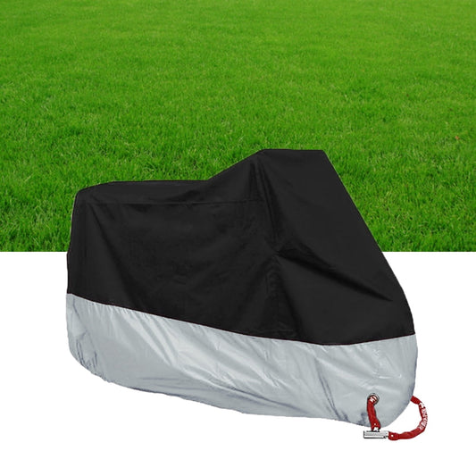 SWETRACE Motor Scooter Cover Waterproof Outdoor Motorbike Cover Silver 1Pcs V1189-LWWAL-20260327-03670