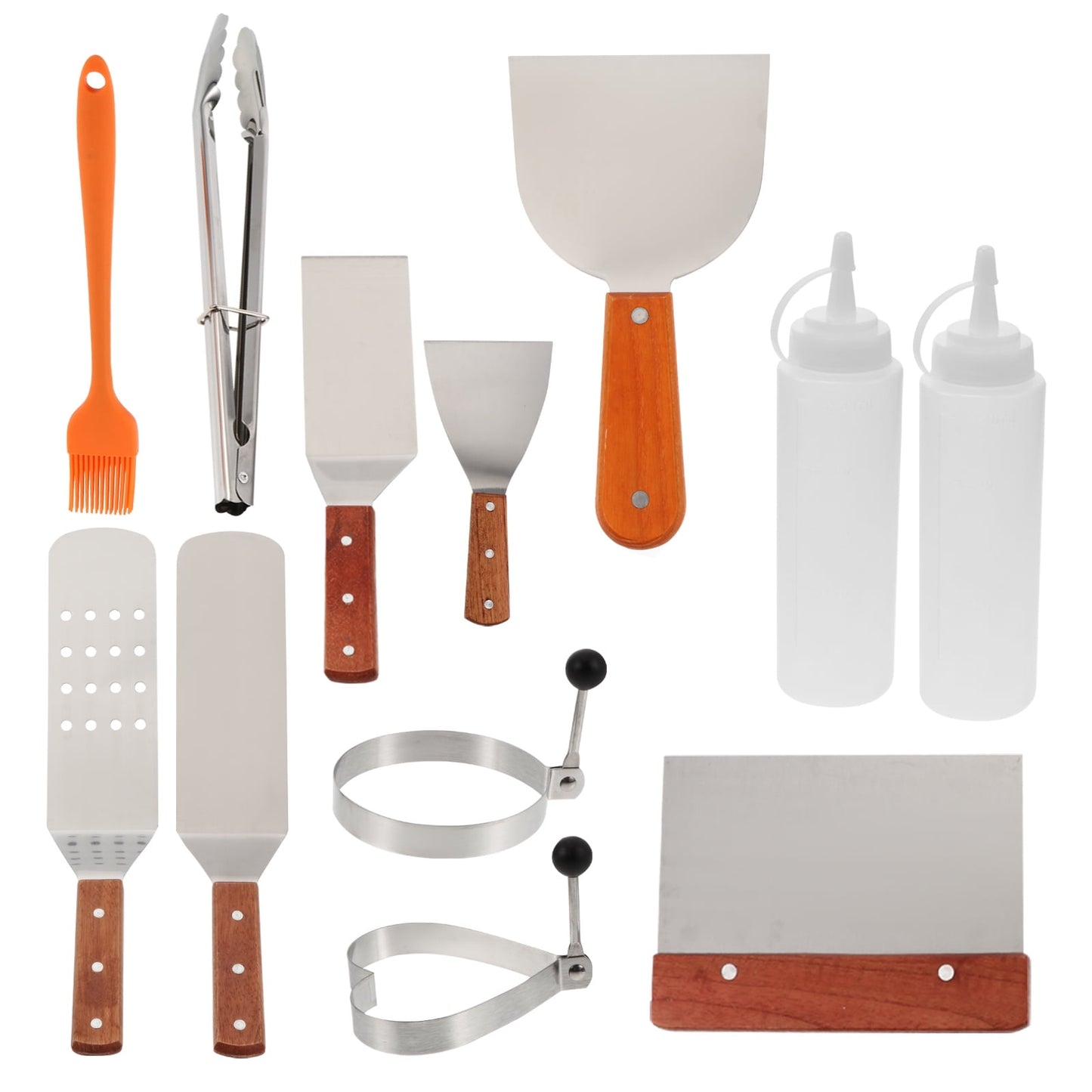 SWETRACE Grill Accessory Bbq Grill Utensils Set Stainless Steel 1 Set 12Pcs V1189-LWWAL-20260327-03672