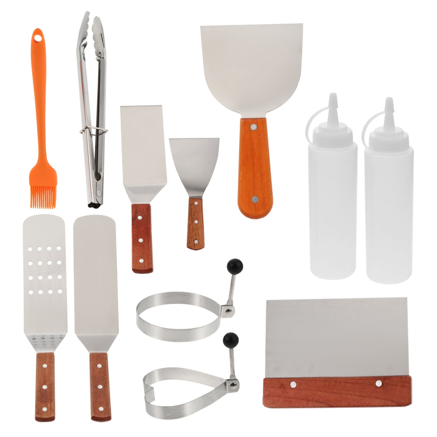 SWETRACE Grill Accessory Bbq Grill Utensils Set Stainless Steel 1 Set 12Pcs V1189-LWWAL-20260327-03672