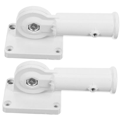SWETRACE 2Pcs Adjustable Flag Pole Clamp for Truck and Outdoor Use 15x7cm V1189-LWWAL-20260327-03676