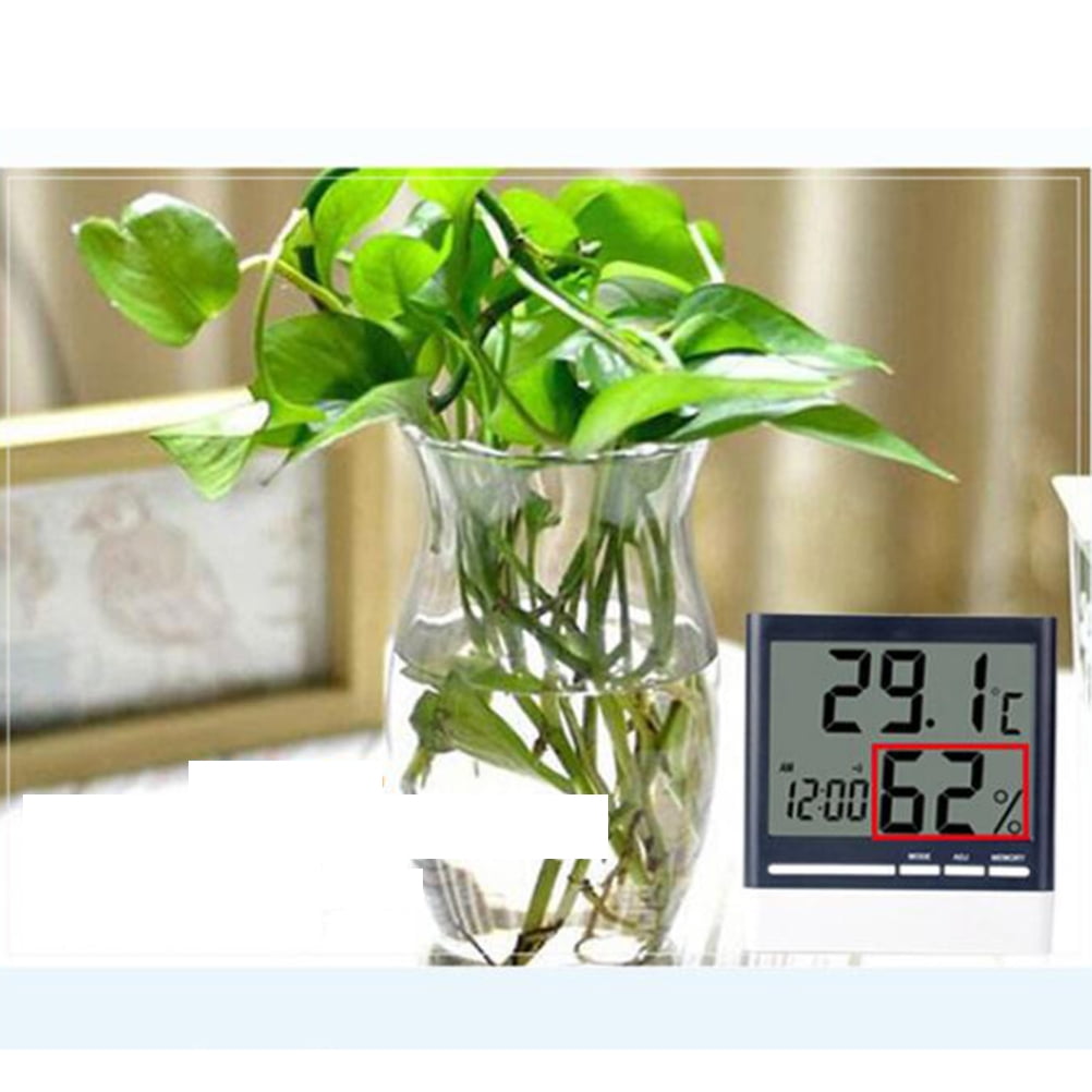 SWETRACE Compact Digital Humidity Meter 1Pcs For Office Use 9.6x9.6x2.4in V1189-LWWAL-20260327-03684