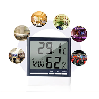 SWETRACE Compact Digital Humidity Meter 1Pcs For Office Use 9.6x9.6x2.4in V1189-LWWAL-20260327-03684