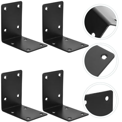 SWETRACE 4Pcs Decorative L Brackets for Railing Right Angle and Shelf Support V1189-LWWAL-20260327-03688