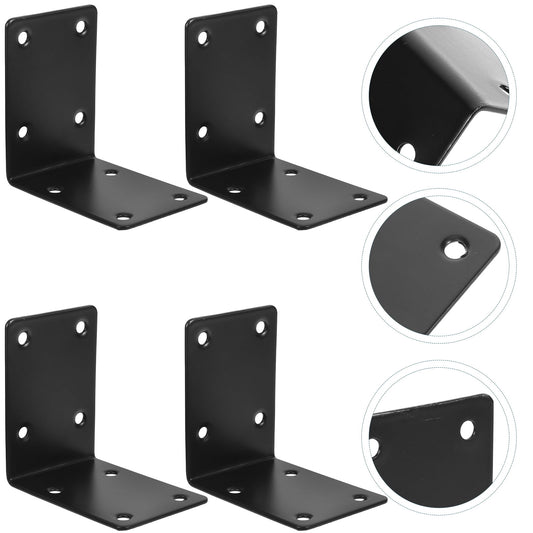 SWETRACE 4Pcs Decorative L Brackets for Railing Right Angle and Shelf Support V1189-LWWAL-20260327-03688