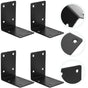 SWETRACE 4Pcs Decorative L Brackets for Railing Right Angle and Shelf Support V1189-LWWAL-20260327-03688