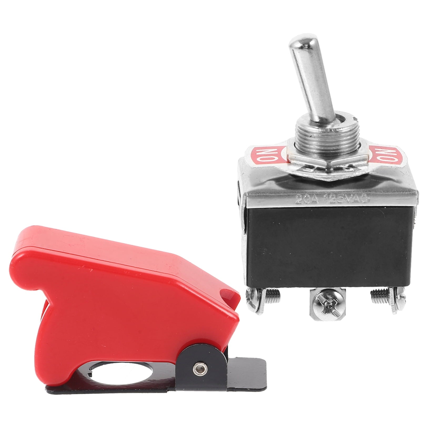 SWETRACE Red Protective Cover Switch 203A Heavy Duty Toggle Switch Metal 1 Set V1189-LWWAL-20260327-03690
