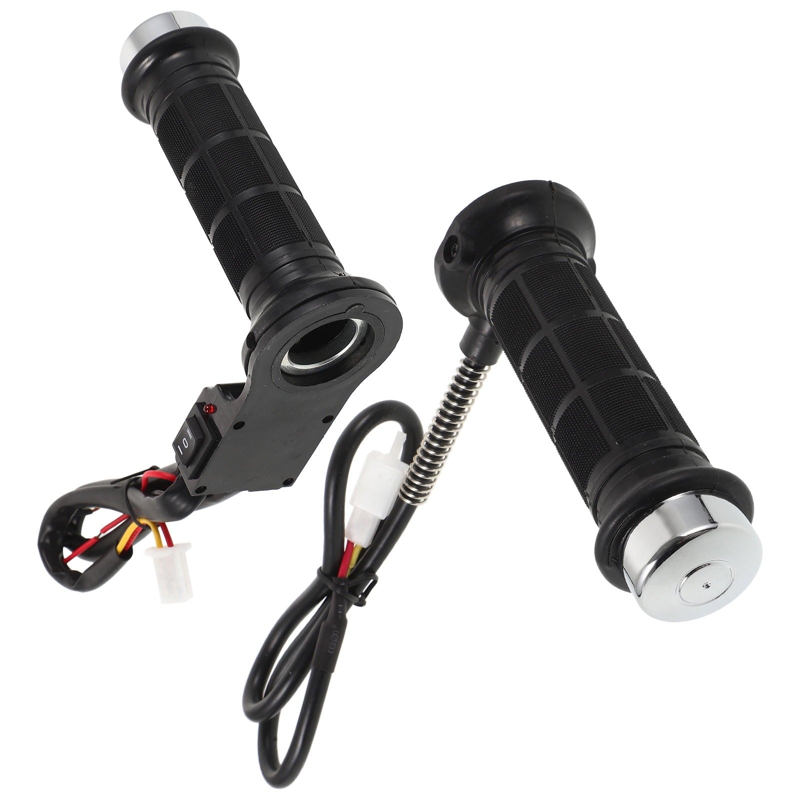 SWETRACE 1 Pair Heated Motorcycle Handlebars 14.00X9.30X4.00cm Rubber Plastic for Cold Weather V1189-LWWAL-20260327-03701