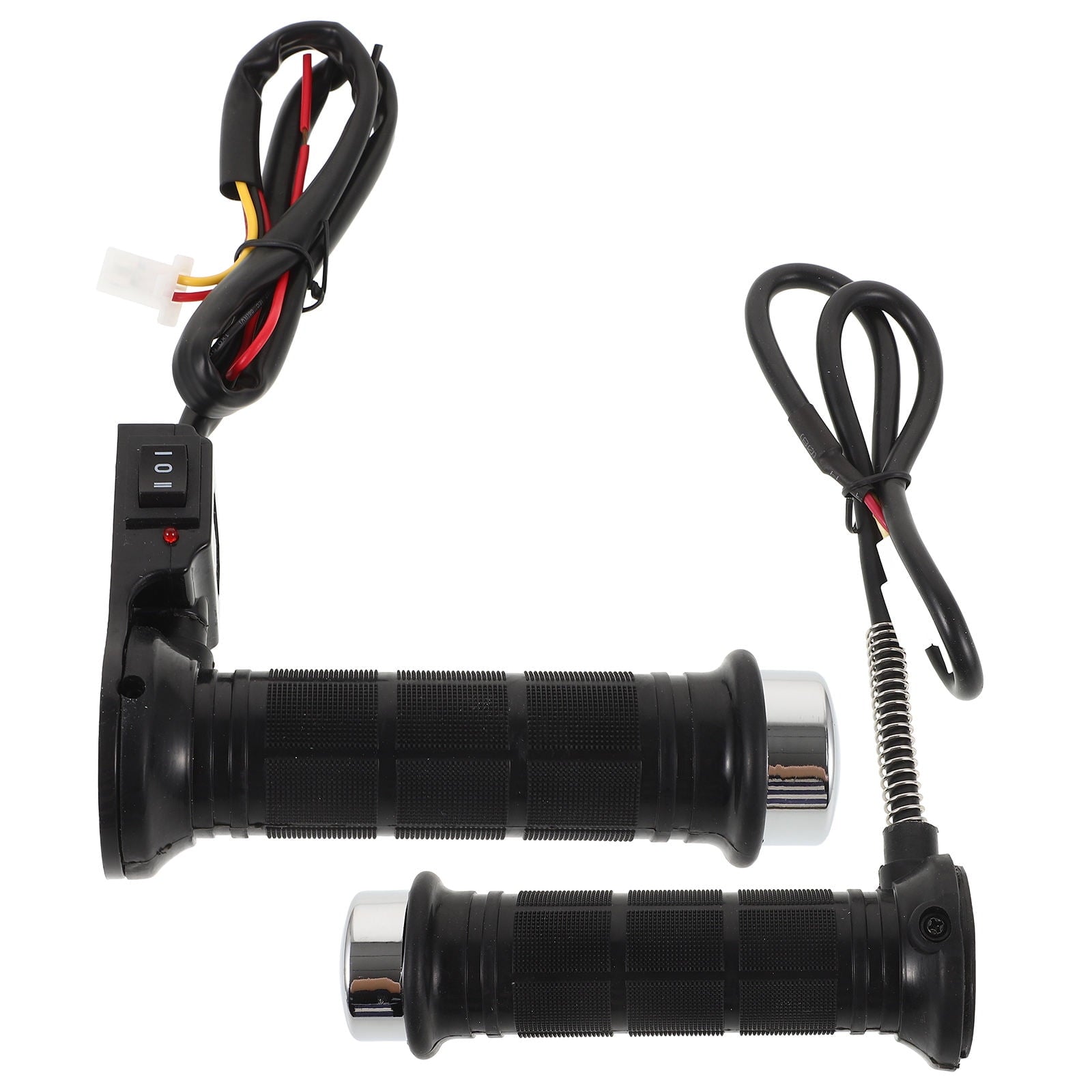 SWETRACE 1 Pair Heated Motorcycle Handlebars 14.00X9.30X4.00cm Rubber Plastic for Cold Weather V1189-LWWAL-20260327-03701