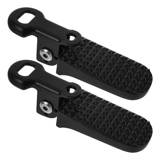 SWETRACE 1 Pair Metal Peg Pedal Non Slip Foldable Aluminium Iron For Cyclists Outdoor Riding V1189-LWWAL-20260327-03706