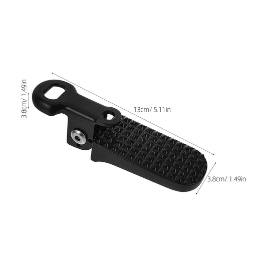 SWETRACE 1 Pair Metal Peg Pedal Non Slip Foldable Aluminium Iron For Cyclists Outdoor Riding V1189-LWWAL-20260327-03706