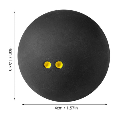 SWETRACE Small Squash Ball Black Rubber 1Set 1.6In V1189-LWWAL-20260327-03709