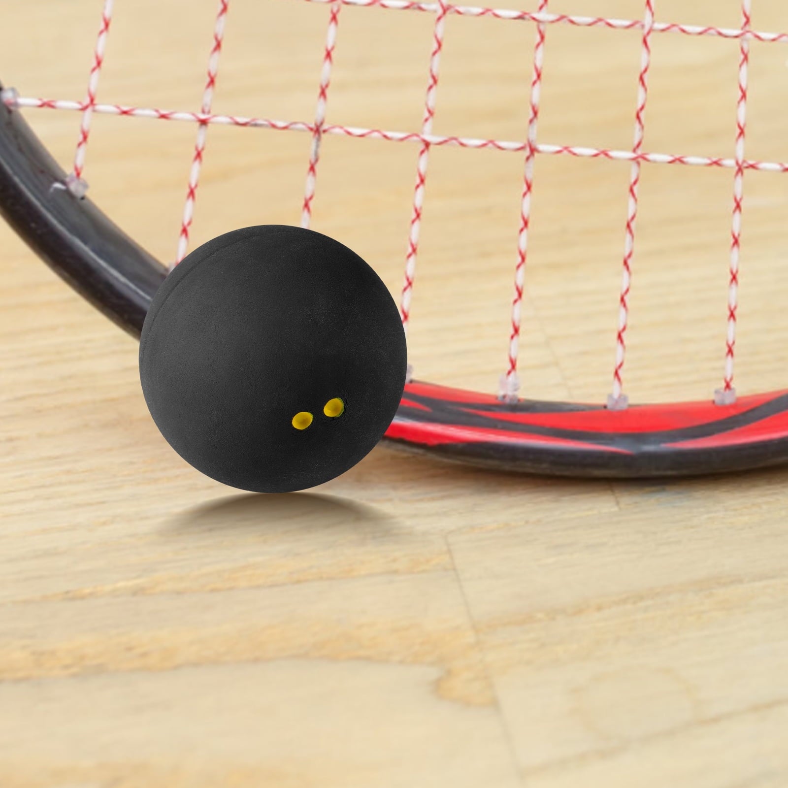 SWETRACE Small Squash Ball Black Rubber 1Set 1.6In V1189-LWWAL-20260327-03709