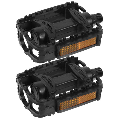 SWETRACE 1 Pair Outdoor Bike Pedals Stable Riding Fine Craft Design Black V1189-LWWAL-20260327-03737