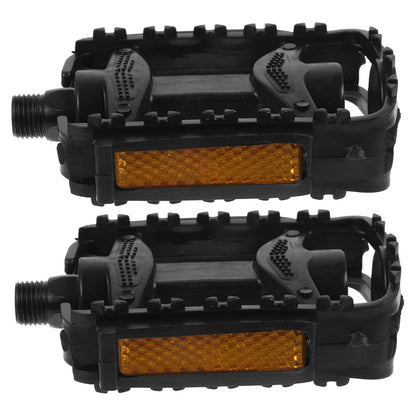 SWETRACE 1 Pair Outdoor Bike Pedals Stable Riding Fine Craft Design Black V1189-LWWAL-20260327-03737