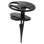 SWETRACE Outdoor Table Black Wooden Plastic 1Pc 11.8x7.9x7.9in V1189-LWWAL-20260327-03738