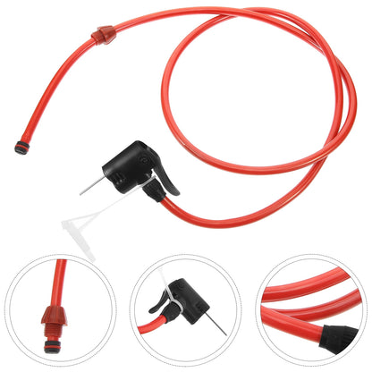 SWETRACE Bicycle Pump Hose Tpu Red 1Pcs 47.2X0.4X0.4In V1189-LWWAL-20260327-03739