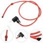 SWETRACE Bicycle Pump Hose Tpu Red 1Pcs 47.2X0.4X0.4In V1189-LWWAL-20260327-03739