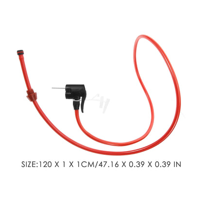 SWETRACE Bicycle Pump Hose Tpu Red 1Pcs 47.2X0.4X0.4In V1189-LWWAL-20260327-03739