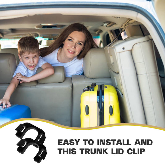 SWETRACE Trunk Storage Lift Clip 1 Pair of Black Plastic for Car Trunk Accessories 1.57x0.98x0.51in V1189-LWWAL-20260327-03751