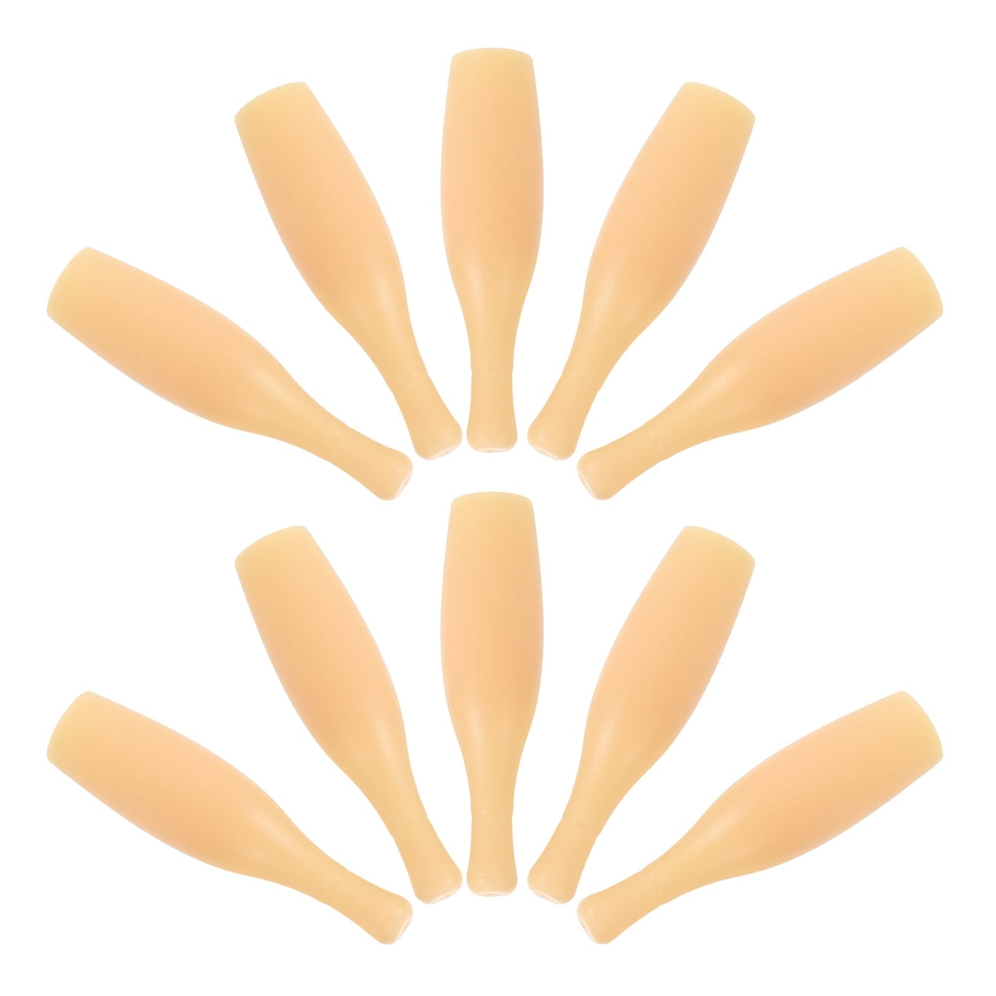 SWETRACE Desktop Bowling Toys Plastic 10Pcs 2.4X0.6X0.6In V1189-LWWAL-20260327-03753