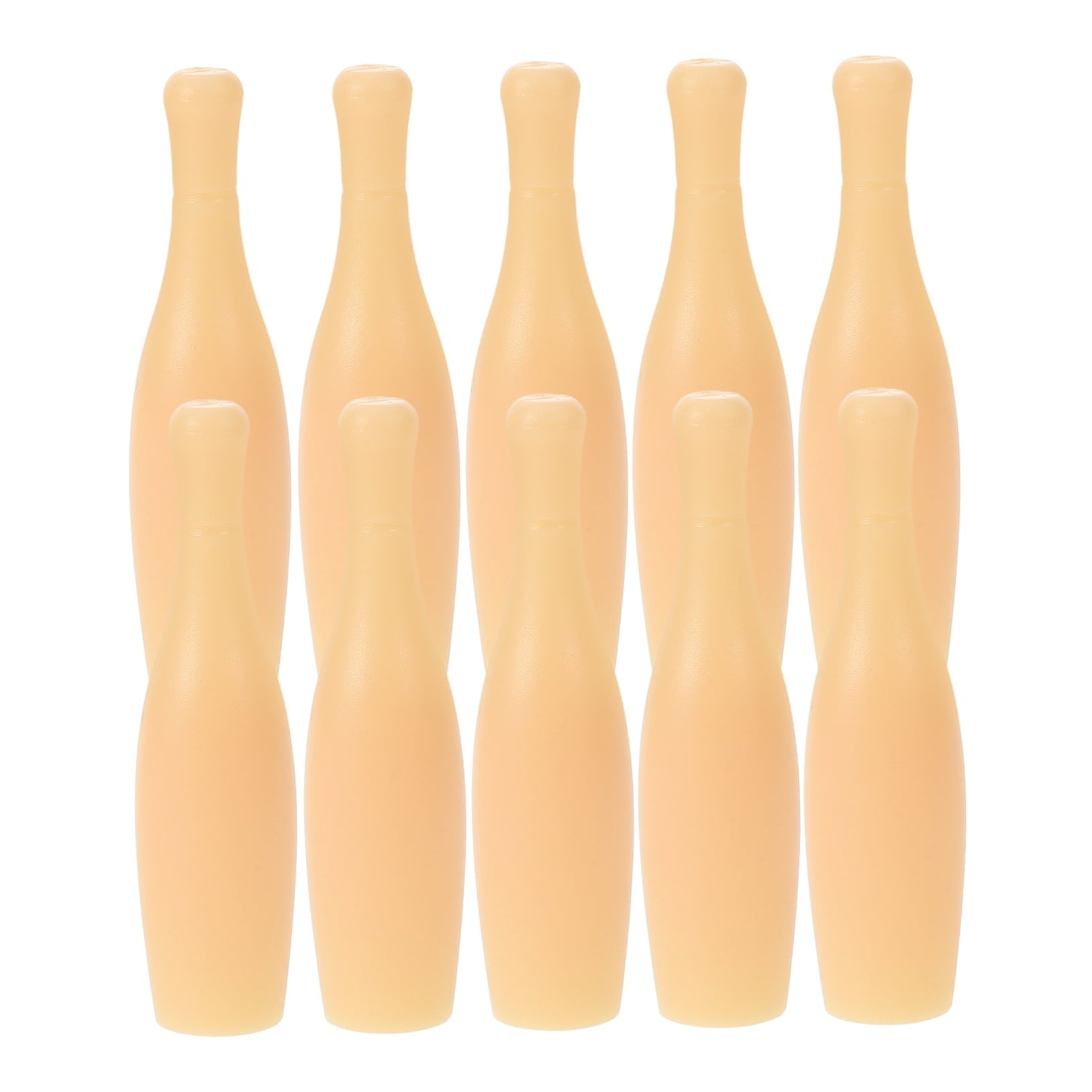 SWETRACE Desktop Bowling Toys Plastic 10Pcs 2.4X0.6X0.6In V1189-LWWAL-20260327-03753