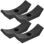 SWETRACE 4Pcs Small Dumbbell Rack Storage for Gym Accessories with Rectangular Shape and 15x5cm Size V1189-LWWAL-20260327-03774