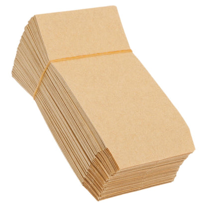 SWETRACE 100Pcs Light Yellow Rectangular Garden Paper Bags for Storage 5.1x3.5x0.04in V1189-LWWAL-20260327-03775