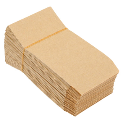 SWETRACE 100Pcs Light Yellow Rectangular Garden Paper Bags for Storage 5.1x3.5x0.04in V1189-LWWAL-20260327-03775