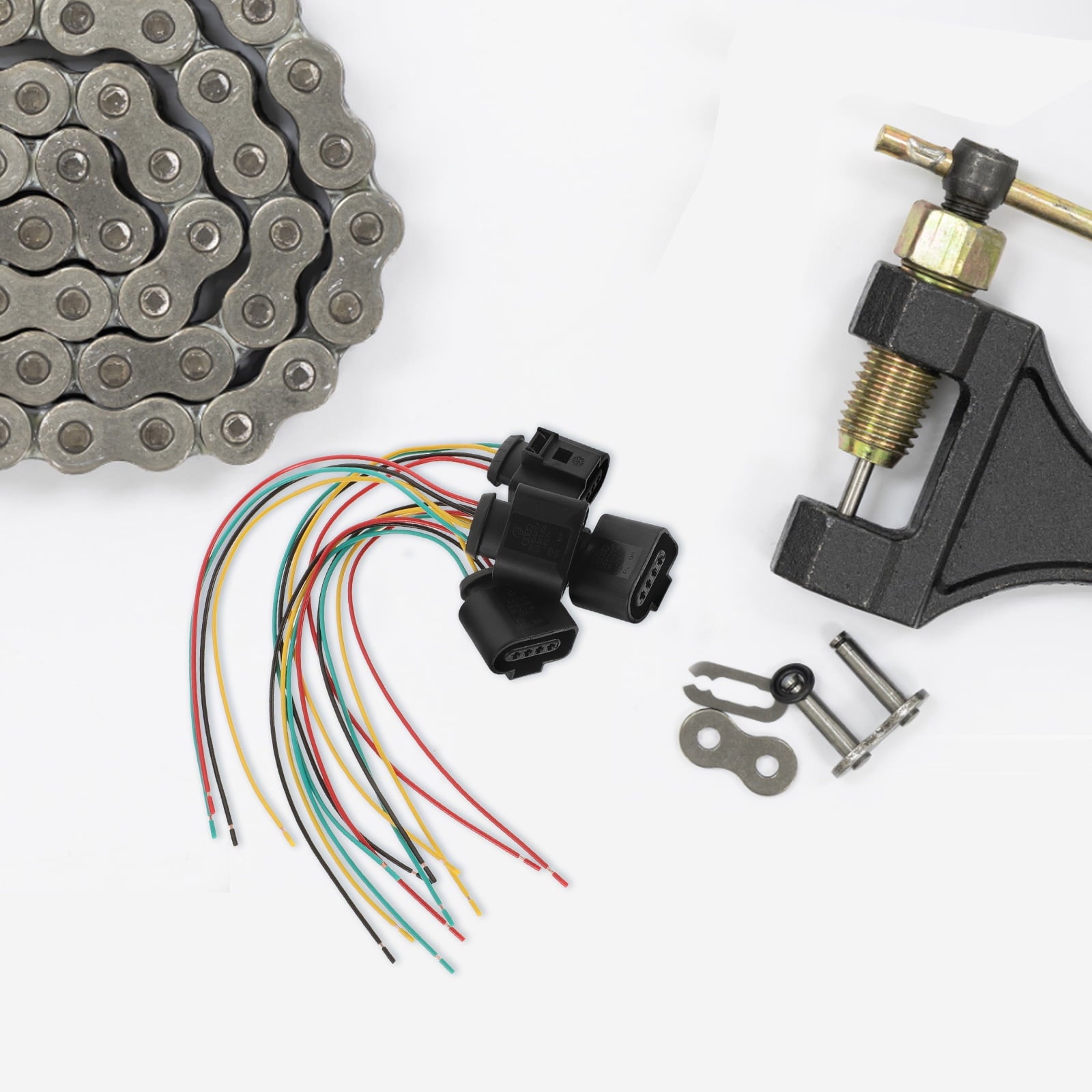 SWETRACE Wiring Connectors Automotive 4Pcs Ignition Coil Wire Harness Abs Black For Enhanced Performance V1189-LWWAL-20260327-03783